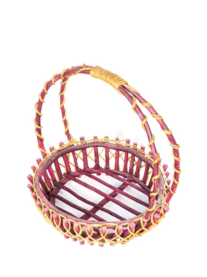 Rattan Basket stock photo. Image of basket, handwork 41725036