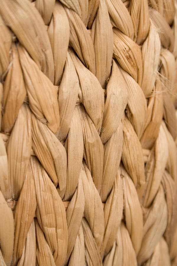 Rattan wickerwork closeup