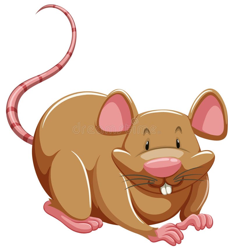 Ratto di Brown royalty illustrazione gratis Ratto di Brown royalty illustrazione gratis