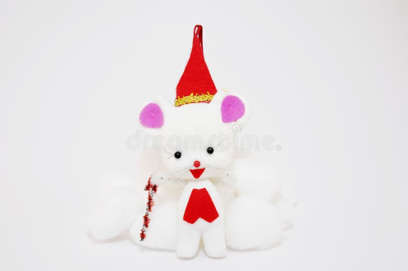 Ratón de la Navidad fotografía de archivo Ratón de la Navidad fotografía de archivo