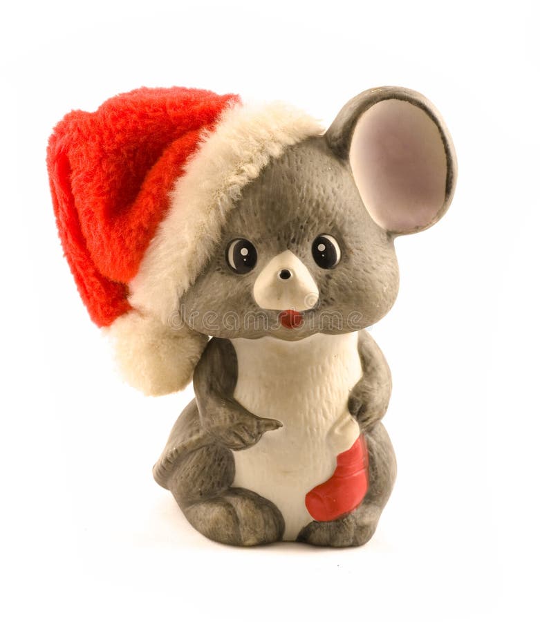 Ratón de la Navidad fotografía de archivo Ratón de la Navidad fotografía de archivo