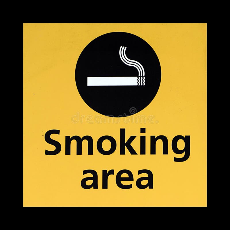 Rauchender Bereich