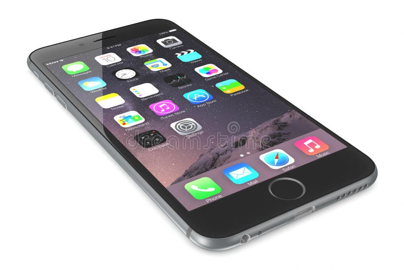 Raum graues iPhone 6 stockfoto Raum graues iPhone 6 stockfoto