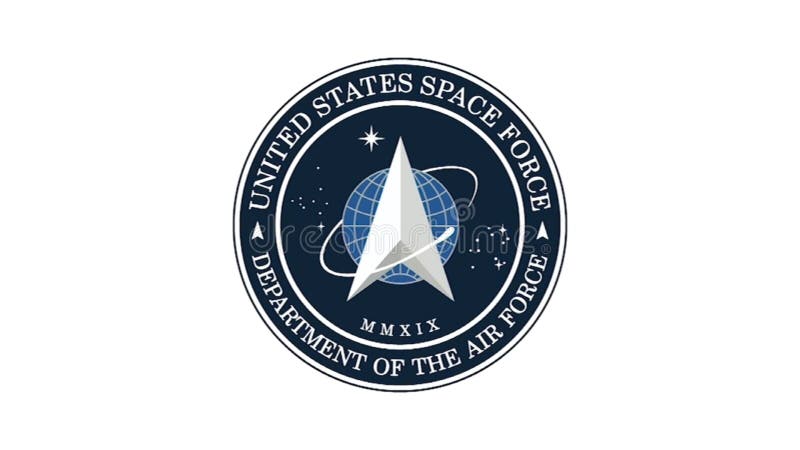 Raumkraftlogo kündigte die Trumpf-NASA an
