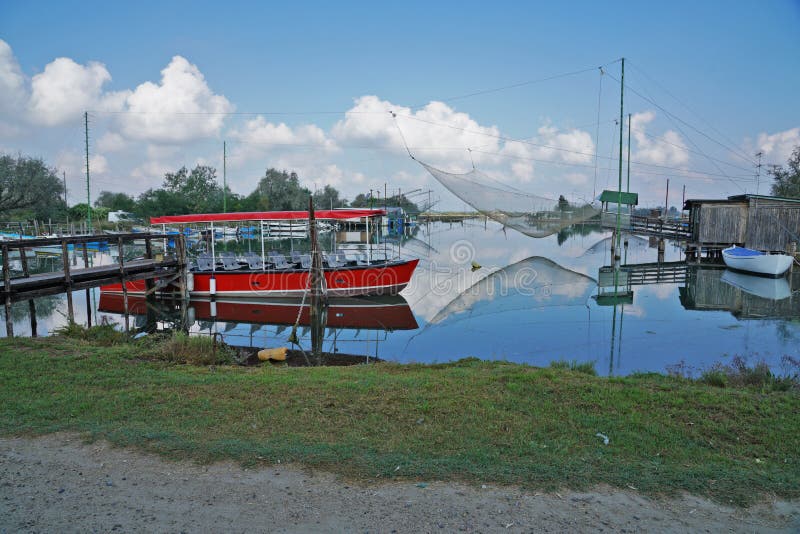 The lagoon of the The Pialassa della Baiona