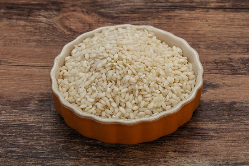 Raw Arborio Rice for Risotto Stock Image Image of meal, cereal 190719543