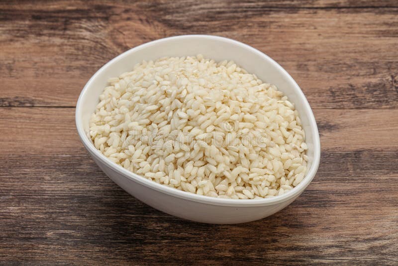 Raw Arborio Rice for Risotto Stock Photo Image of dinner, meal 203597030