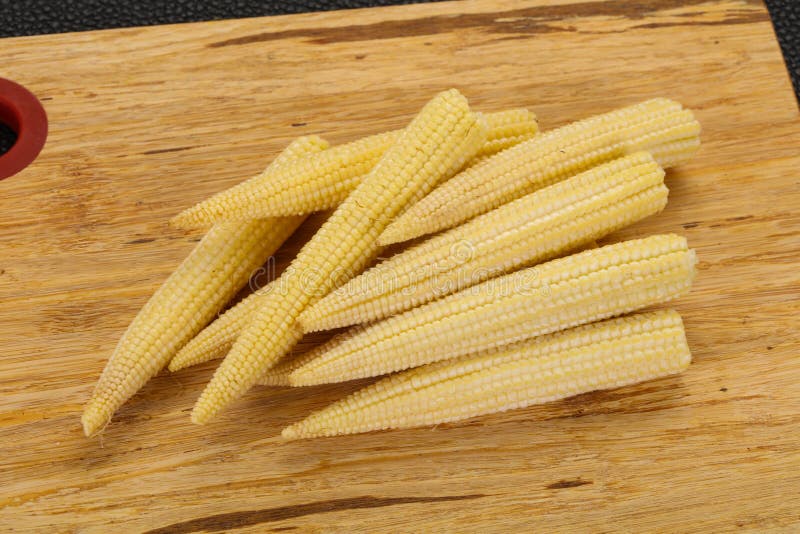 Raw baby corn stock photo. Image of corn, bright, crop 152613106