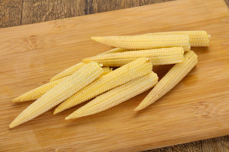 Raw baby corn stock image. Image of ripe, salad, natural 153310363