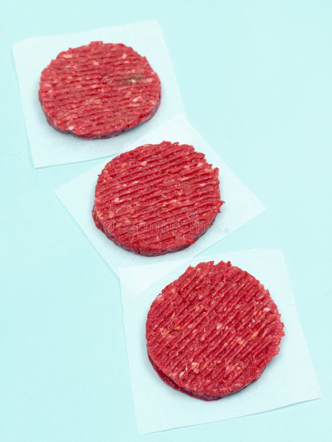 Raw Beef Patties