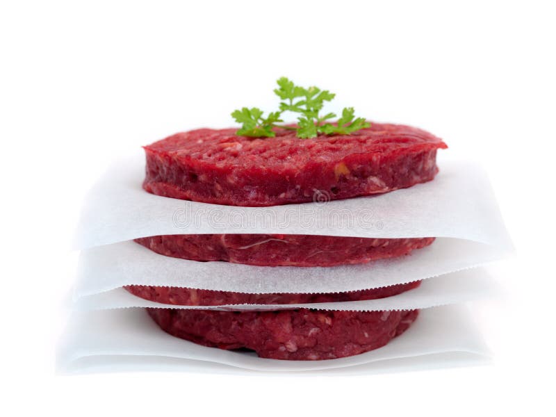 Raw Beef Patties