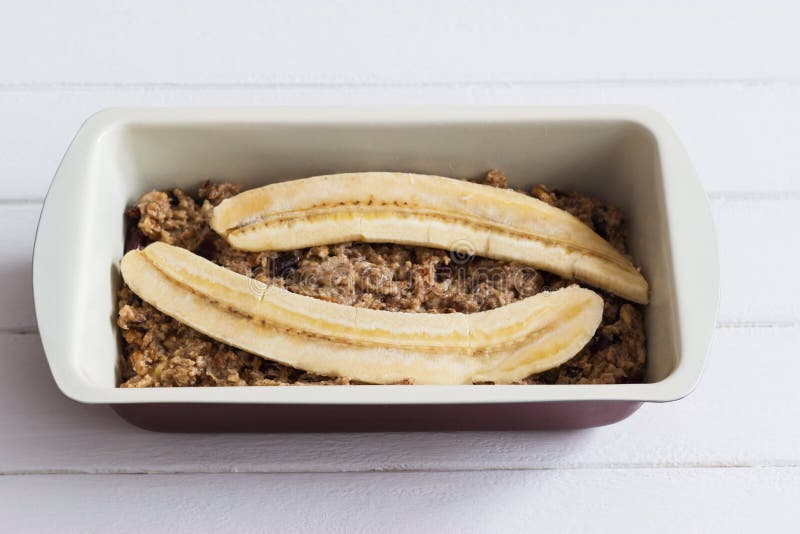 Raw cake dough metal pan. stock photo. Image of dough 112199622