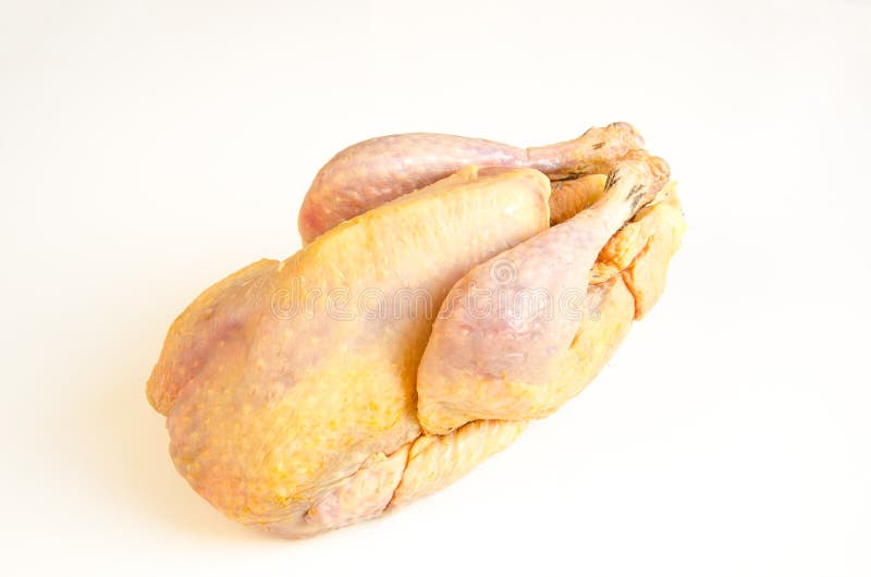 Organic raw guinea fowl