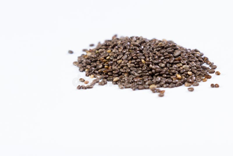 Raw chia seeds stock image. Image of background, gray 97485833
