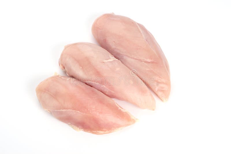 Raw chicken breast