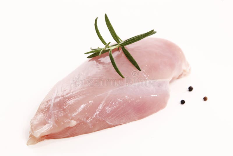 Raw chicken breast stock photo. Image of food, herbs 47779454