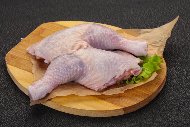 Raw chicken leg stock image. Image of nutrition, cooking 180971379
