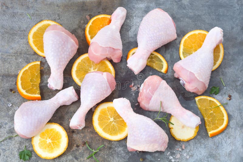 Raw chicken legs stock photo. Image of food, fresh, fruit 134606536