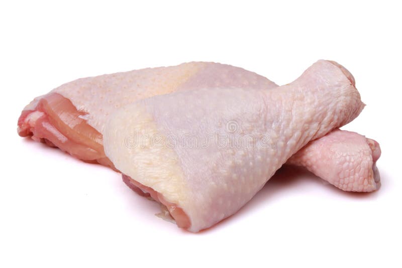 Raw chicken legs