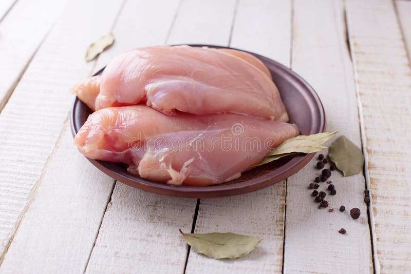 Raw chicken meat stock photo. Image of cuisine, chicken 49979758