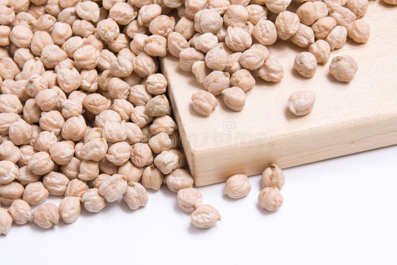 Raw chickpeas stock image. Image of chickpea, chickpeas 23761679