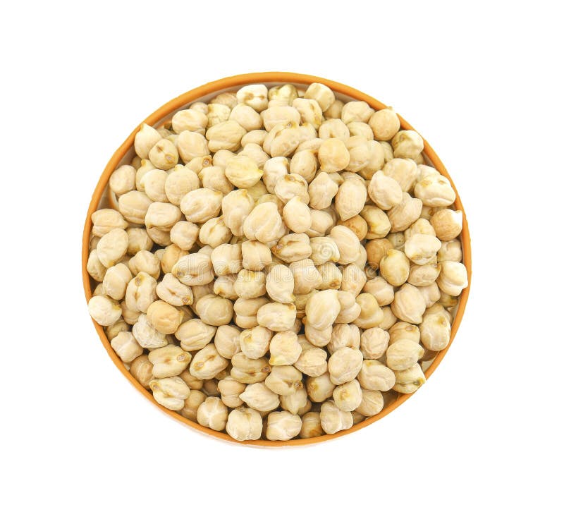 Raw Chickpeas stock image. Image of food, isolated, ingredient 142694173