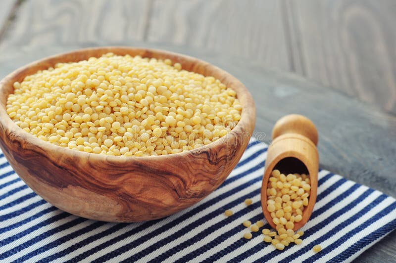 Raw couscous stock photo. Image of healthy, grain, nobody 40092894