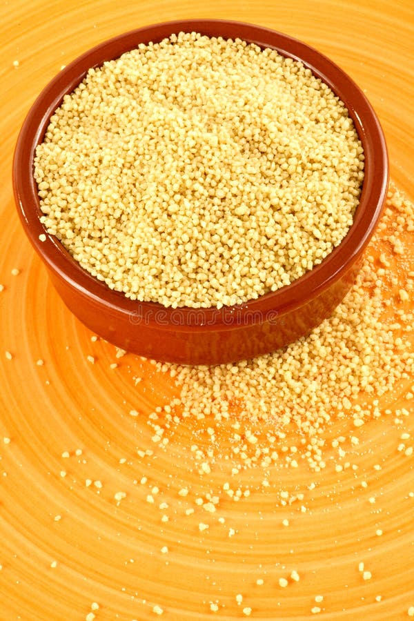 Raw couscous stock photo. Image of granule, cook, ingredient 40092894