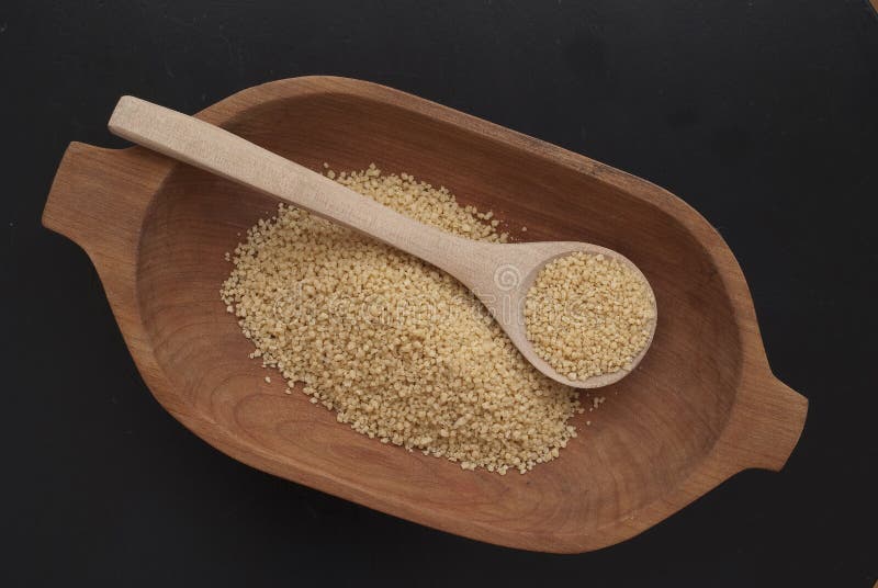 Raw Couscous stock image. Image of mediterranean, grain 36767149