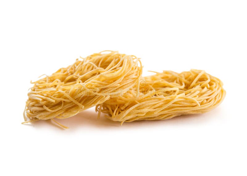 Raw egg noodles stock photo. Image of white, yellow, pasta 55814988