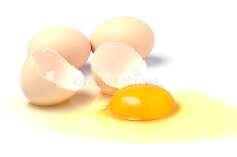 Raw eggs