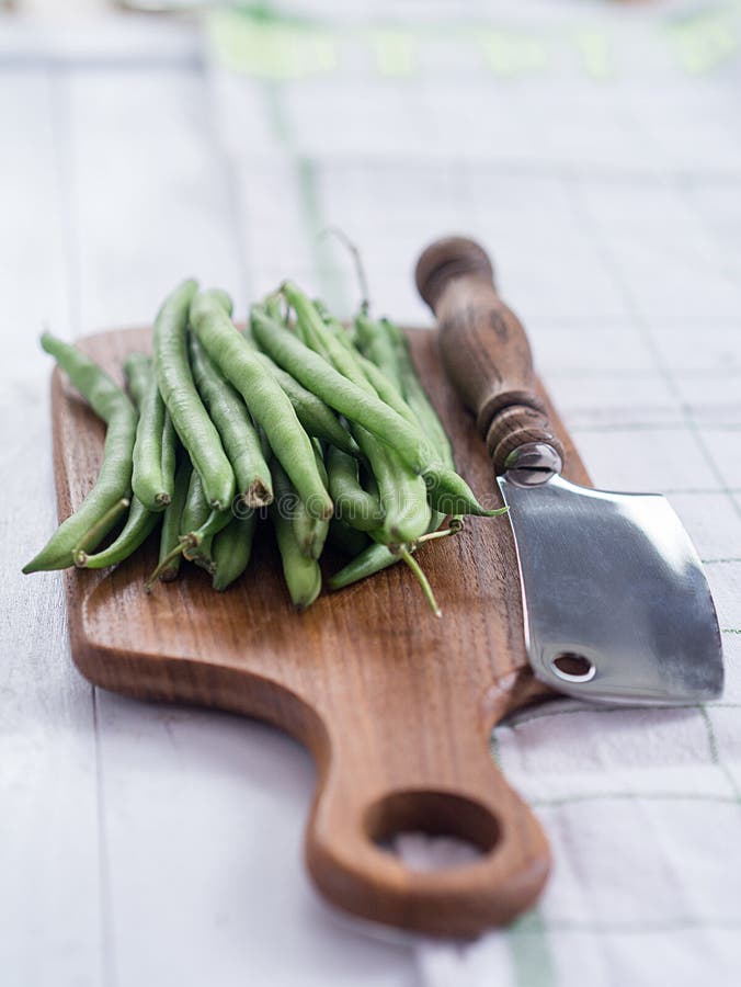 Raw French beans stock image. Image of tablet, legumes 43392531