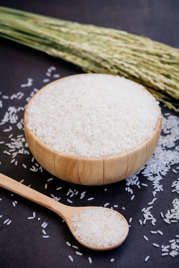Jasmine rice stock photo. Image of bowl, food, closeup 111280856
