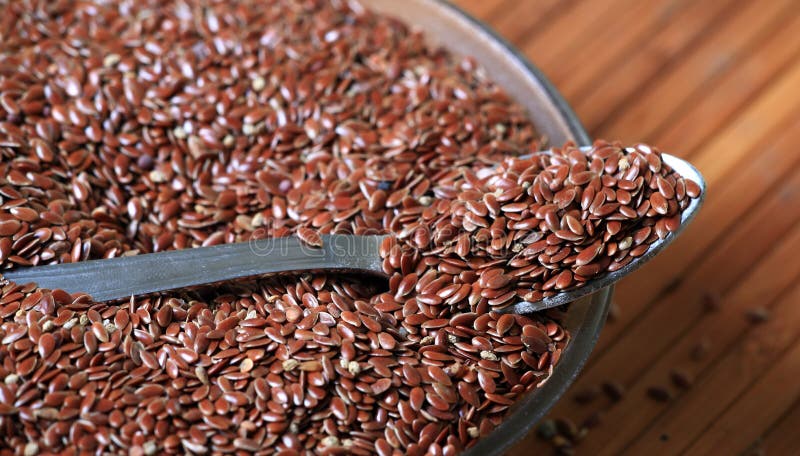 Raw linseed