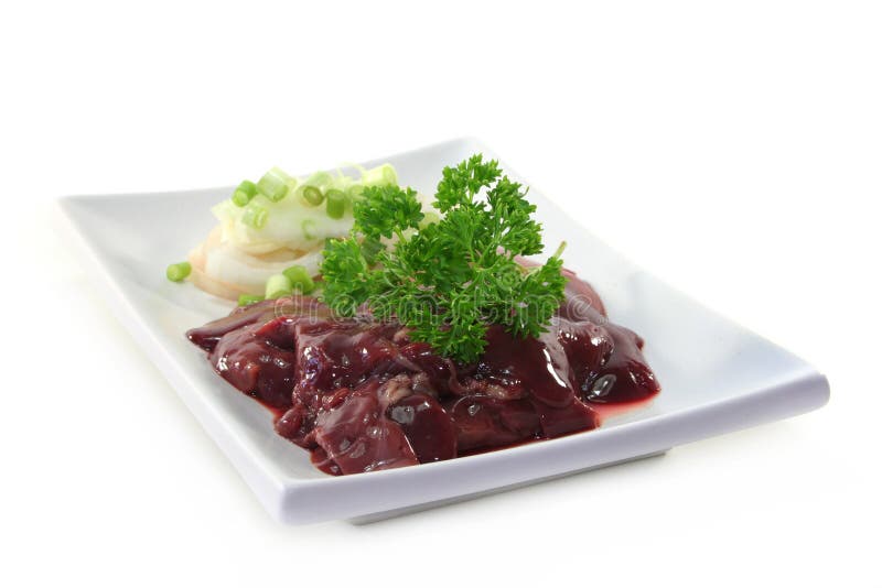 Raw liver stock photo. Image of giblets, apples, bake 14612228
