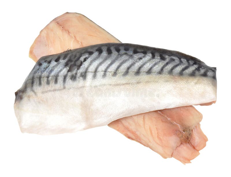 Raw Mackerel Fish Fillets