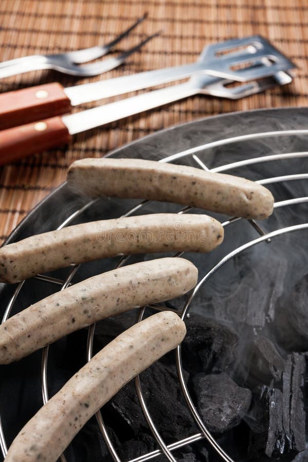 Raw Nuremberg Sausages Grill Stock Photo Image of bavarian, nafrac14 32910254
