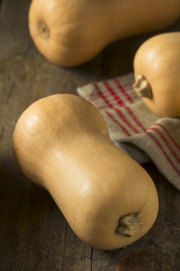 Raw Orange Organic Butternut Squash. Cuisine, natural.