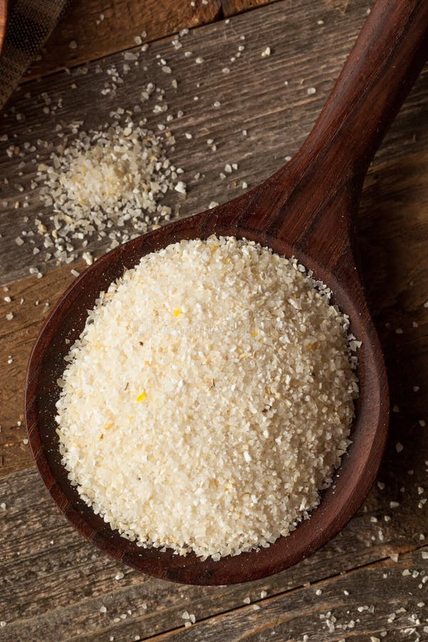 Raw Organic Dry Grits stock photo. Image of traditional 66537438