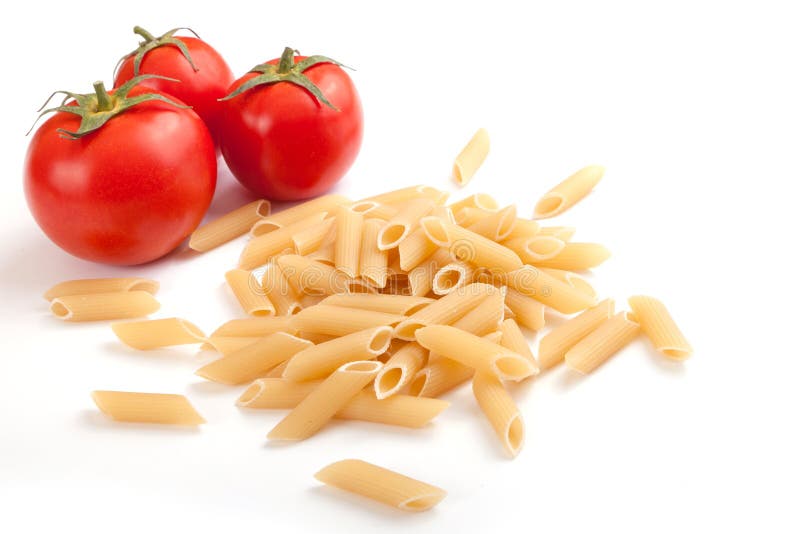 Raw Pasta royalty free stock photo