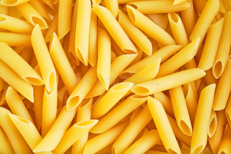 Raw penne background stock photo. Image of italian, diet 263445652
