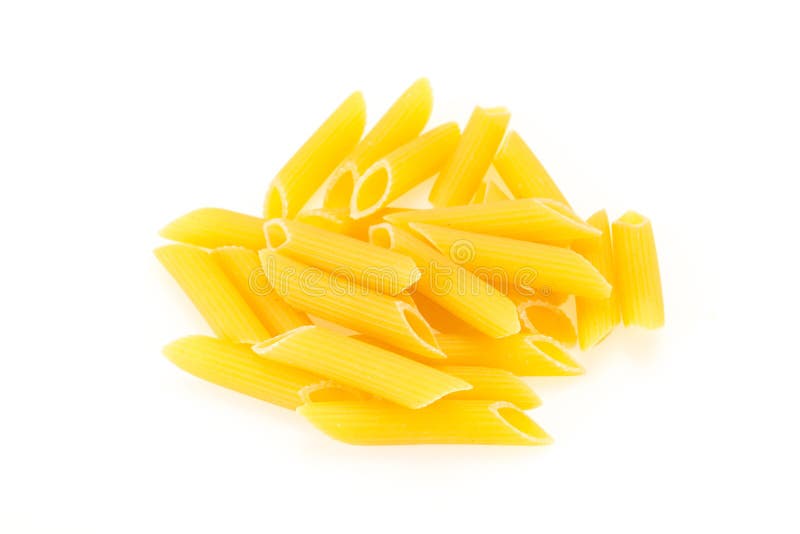 Raw penne pasta for bowl stock image. Image of carbohydrate 184045599