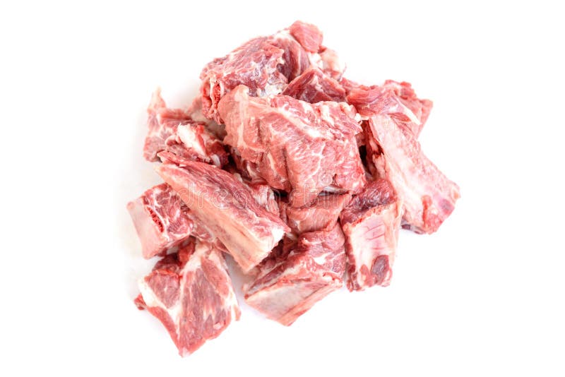 raw pork bones