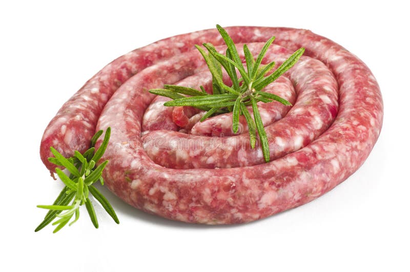 Raw pork sausage stock image. Image of tasty, skin, fresh 20539137