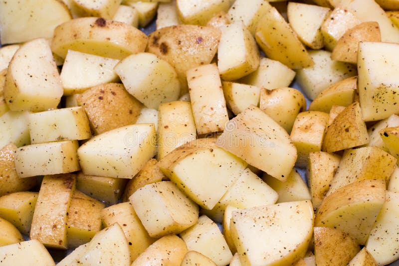 Raw potatoes closeup stock photo. Image of macro, potatoes 39946462