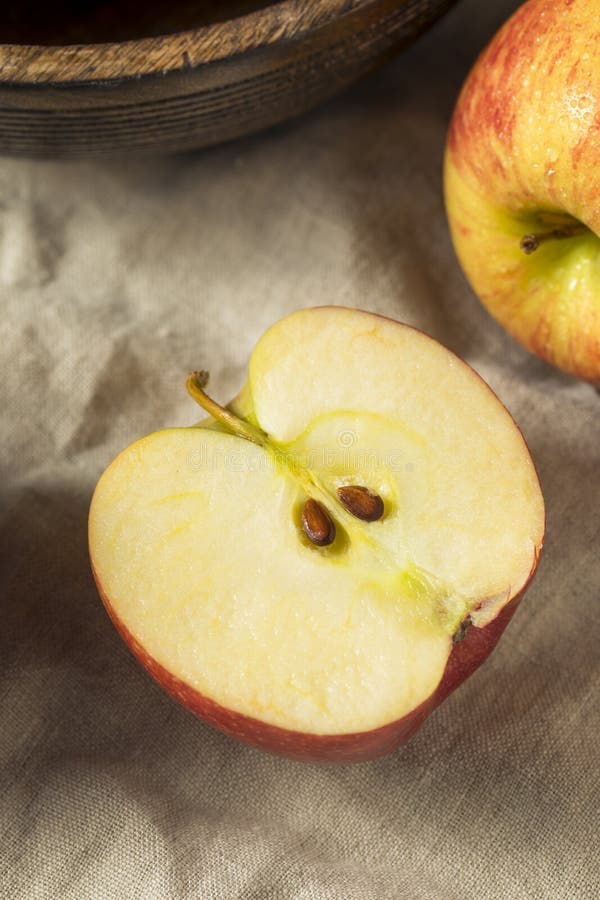 Raw Red Organic Envy Apples Stock Image - Image of delicious, snack:  129301291