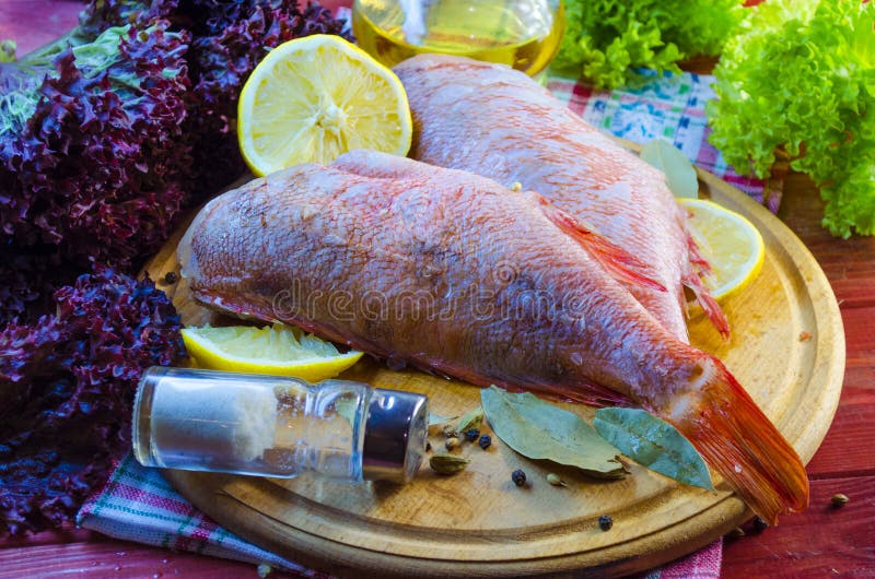 Raw sea bass stock photo. Image of fish, dinner, preparation 82247846