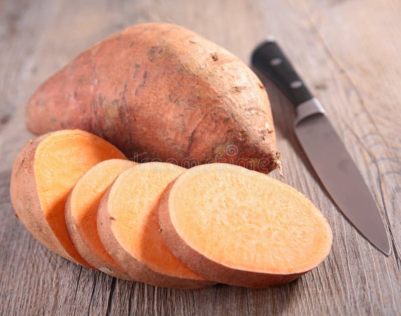 Raw sweet potato stock photo. Image of root, food, herb 38508042