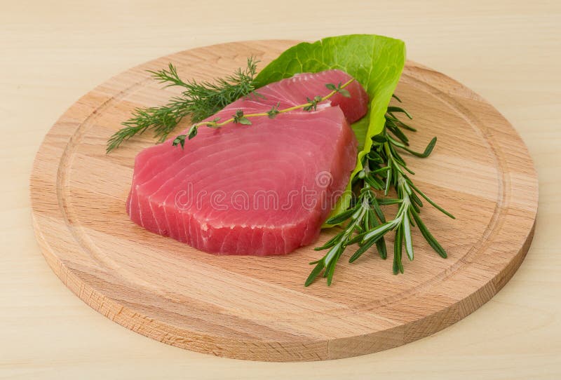 Raw tuna steak stock image. Image of natural, gourmet 50532113