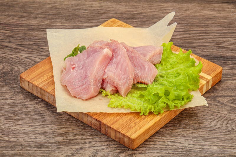 Raw Turkey Breast Steak for Cooking Stock Photo Image of ingredient